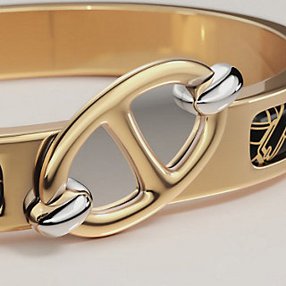 エナメルブレスレット 《ミニ・クリック・シェーヌ・ダンクル/馬銜